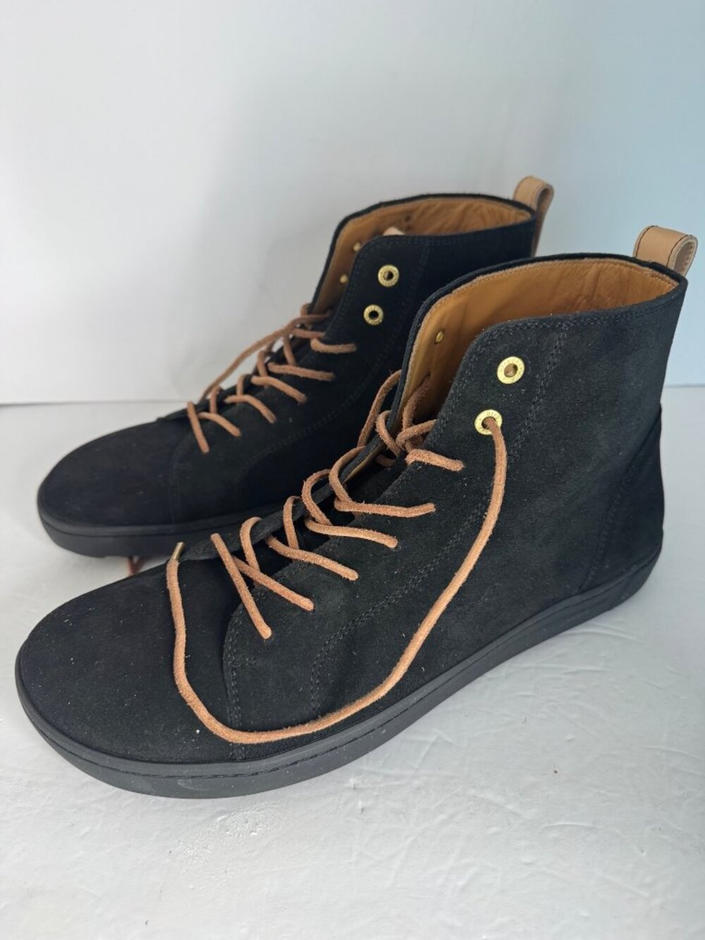 Birkenstock Bartlett Black Suede Sneaker Boot EU 45 US 12 NIB - Picture 5 of 9